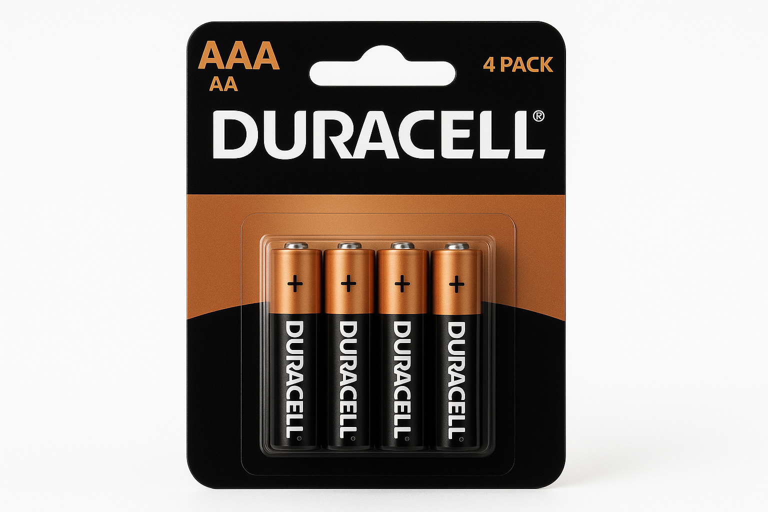 pile AAA duracell confezione da 4 pezzi